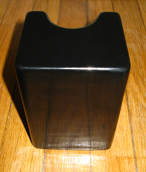 Wood Stand Back Side Top View